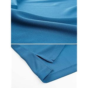 VENTA CALIENTE SHIRTFOR Polo para hombre Camisas tácticas de manga corta de rendimiento de secado rápido Piqué Jersey Camisa de golf para hombre - Product Image 2