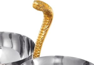 Bandejas de servicio decorativas personalizadas de lujo moderno Premium multifuncional desmontable para boda Ramadán opciones de Color personalizado - Product Image 4