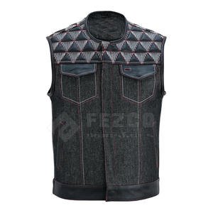 Chaleco de cuero grueso transpirable profesional para hombres Ropa exterior de invierno informal Cómodo y portátil - Product Image 4