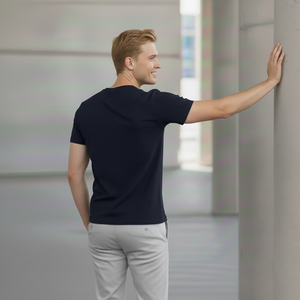 T-shirt blanc d'été de haute qualité personnalisé-T-shirt pour homme en gros d'usine avec votre logo - Product Image 6