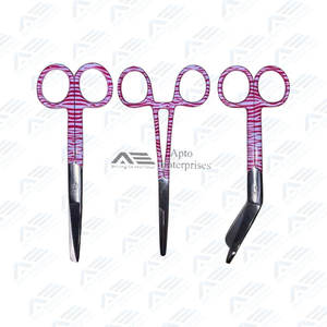 Tijeras para Cortar Vendajes con Acabado Arenado, Instrumentos Médicos, Tijeras para Quirófano, Tijeras para Vendajes Quirúrgicos y de Enfermería - Product Image 5