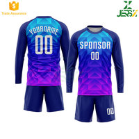 Ensemble de maillots de football respirants pour hommes, nouvelle saison, uniformes, chaussettes, 100% polyester, impression numérique, nom d'équipe personnalisé