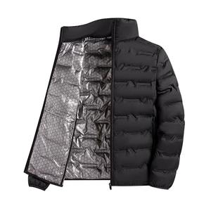 Manteau à bulles bouffantes pour hommes, veste d'hiver unisexe, à la mode, élégante et au design personnalisé, à bas prix - Product Image 3