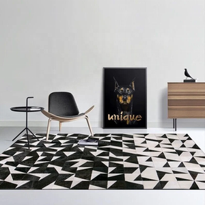 พรมหนังวัวขนวัวคุณภาพมาตรฐานสำหรับบ้านโรงแรมร้านอาหารและห้องนอน - Product Image 4