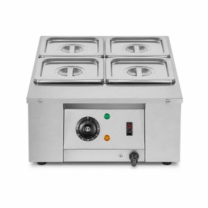 เครื่องละลายช็อกโกแลต 4 ถาด ยี่ห้อ Commercial Electric 220V สำหรับร้านเบเกอรี่ อุปกรณ์อุ่นซอสขนม - Product Image 1