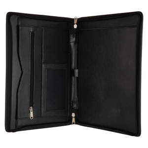 Best Selling Customized Logo Executive Zipper Conference <b>File</b> <b>Folder</b> - Product Image 2