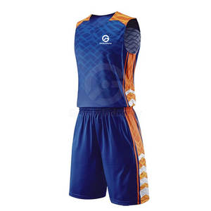 Créez Votre Propre Logo Ensembles de Maillots de Basket Respirants en Vente en Gros Prix de Gros Vente Chaude 100% Polyester Sans Manches - Product Image 1