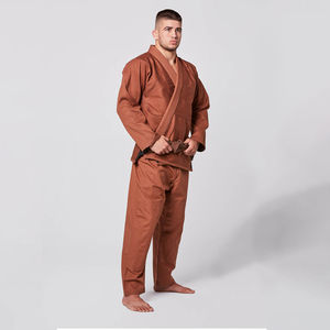 Conjuntos de Uniformes de Karate Profesionales de Spandex/Poliéster, Duraderos, Resistentes a Desgarros, de Secado Rápido, Transpirables, Personalizados en la Parte Delantera - Product Image 4