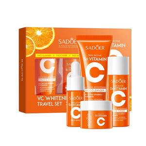 VC Luxurious Whitening & Moisturizing <b>Sunscreen</b> Set with Vegan Ingredients for Facial Care Cleansing Brightening Repairing - Product Image 1