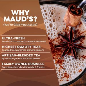 Maud's Espresso Chai <b>Tea</b> Latte Pods, 18 ct, Single Serve <b>Tea</b> Pods - Product Image 4