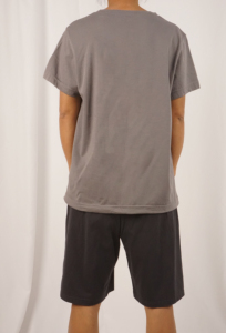 T-shirt marron uni le plus vendu pour les hommes Style décontracté 100% coton Dailywear T-shirt solide impression personnalisée respirant - Product Image 3