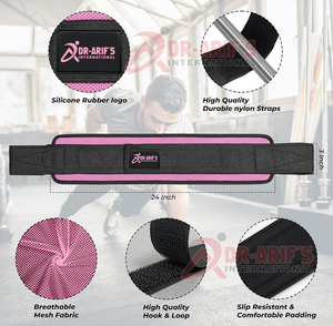 Heavy Duty Neoprene 500 Lbs Support Hip Thrust Belt Non Slip Glute Trainer Extra Padding Gym Home Workouts <b>Dumbbells</b> - Product Image 2