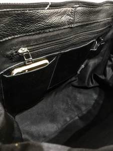 Genuine Cow Leather Women's <b>Handbag</b> with Custom Logo Fashionable Zipper Closure <b>for</b> Ladies - Product Image 3