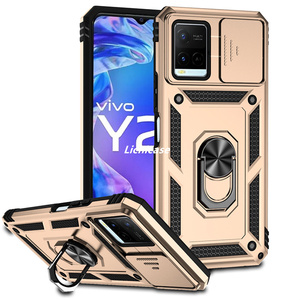 Lichicase vente en gros robuste résistant aux chutes fenêtre coulissante lentille couverture de téléphone portable pour <span class=keywords><strong>vivo</strong></span> Y20 Y21 <span class=keywords><strong>Y33S</strong></span> <span class=keywords><strong>coque</strong></span> de téléphone - Product Image 3