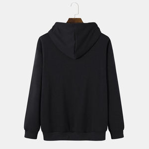 Sweat-shirt d'hiver en coton/polyester pour homme, style streetwear, nouvelle arrivée, logo en relief, motif uni, impression personnalisée - Product Image 2