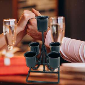 Best Design Tabletop Luxury Metal <b>Black</b> Gold Wedding <b>Candlestick</b> Stand Fancy Christmas Home Decor Candle <b>Holder</b> Mold - Product Image 5