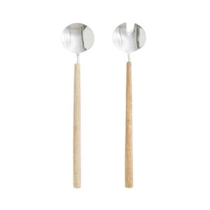 Juegos de Cubiertos de Diseño Único para el Hogar, Juegos de Cubiertos Personalizados de Latón y Acero Inoxidable, Juego de 2 para Servir Ensaladas, al por Mayor - Product Image 3