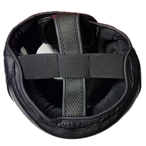 Protège-tête de boxe en cuir véritable et PU de haute qualité pour l'entraînement au MMA, Taekwondo, durable et respirant - Product Image 6