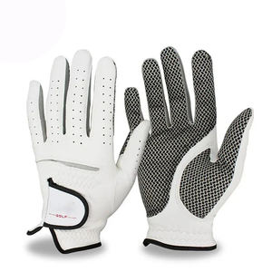 Blanc doux couleur Indonésie Cabretta cuir haute qualité souple Cabretta cuir hommes gants de golf fabricants durables - Product Image 3