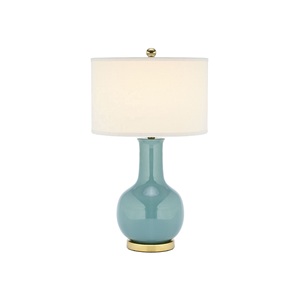 Heavy Duty Factory Direct India Cheap Elegant Ceramic Decorative Grey Color Table <b>Lamp</b> for Home Hotel Dining Living Room - Product Image 3