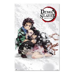 Demon Slayer Anime <b>Poster</b>-Tanjiro & Nezuko Characters - Product Image 1