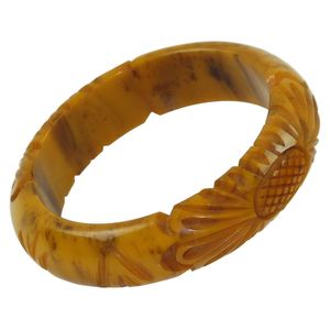 Newly Best Blue and White Carved Resin Bangle <b>Bracelet</b> Fancy with Marble Pattern Fashionable Stylish Design Jewelry Anniversary - Product Image 6