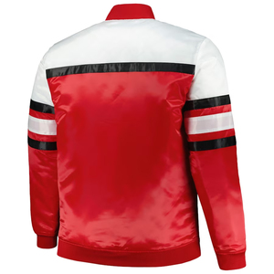 เสื้อแจ็กเก็ตผ้าซาตินปักลายเบสบอลสำหรับผู้ชายเสื้อกันลมสำหรับฤดูใบไม้ผลิและใบไม้ร่วงเสื้อแฟชั่นแนวสตรีทได้รับการยอมรับจำนวนมาก - Product Image 3