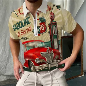 Vente en gros de polos pour hommes T-shirts à col classique Style tissu durable et coupe décontractée pour toutes les occasions polos - Product Image 6