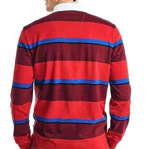 Camiseta de Rugby Personalizada con Color para Hombre, Camisetas Casuales para Miembros del Equipo con Diseños de Sublimación de Estilo Personalizado, Logotipo, Camiseta de Rugby - Product Image 5