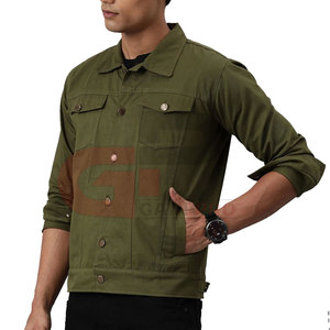 Chaqueta vaquera Moq baja al mejor precio para hombre, la última chaqueta vaquera hecha a medida para hombre al por mayor - Product Image 2
