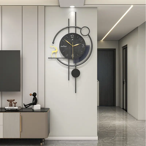 Đồng hồ treo tường nhà cung cấp thiết kế thời trang sáng tạo đồng hồ treo tường nhà hàng đơn giản phòng khách trang trí nội thất treo đồng hồ - Product Image 6