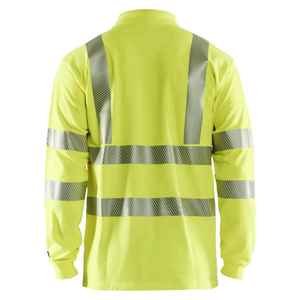 เสื้อผ้าเซฟตี้สำหรับผู้ชาย ชุดทำงานก่อสร้าง ชุดทำงานเหมืองแร่ ขายส่งชุดทำงาน รับทำโลโก้ เสื้อแขนยาวสะท้อนแสง เสื้อทำงานผู้ชายแบบทนไฟ - Product Image 4