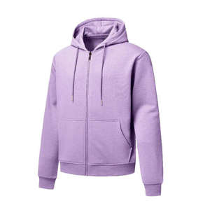 Sweats à capuche zippés personnalisés pour hommes grande taille Boxy Fit sweat à capuche à épaules tombantes avec fermeture éclair épais surdimensionné sweats à capuche pour hommes - Product Image 6