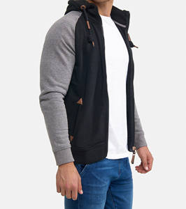 Latest High-Quality <b>Zip</b> up Heavyweight French Terry <b>Hoodie</b> - Oversized Drop Shoulder Design Custom Sweatshirt for <b>Men</b> - Product Image 3