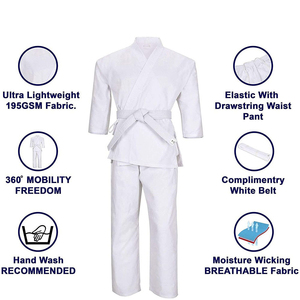 Uniforme de BJJ Personalizado de Alta Calidad para Hombre, Algodón/Poliéster, Ligero, Manga Larga, Ropa de Entrenamiento, Logotipo Personalizado, Servicio OEM - Product Image 5