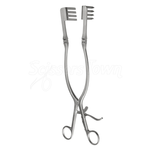 Rétracteur chirurgical pointu d'acier inoxydable 12 pouces 1 pouce par 1 pouce d'instrument de haute précision pour des procédures médicales - Product Image 1