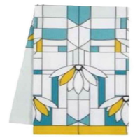 Serviette à thé à ourlet tissu en coton blanc lin de Table à manger fin serviettes de table en lin monogrammées personnalisées brodées à la main