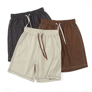 ชุดเสื้อยืดและกางเกงขาสั้นผ้าฝ้ายพิมพ์โลโก้ตามสั่ง เป็นมิตรกับสิ่งแวดล้อม สำหรับฤดูร้อน ชุดสองชิ้นสำหรับผู้ชาย พร้อมตัวอย่างฟรี - Product Image 3