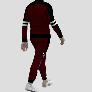 100% coton Sportswear plaine Jogging porter costume Muscle ajusté survêtement hommes streetwear survêtement - Product Image 2