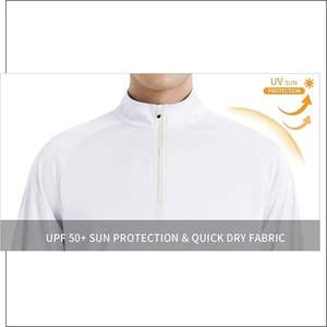 Rashguard léger de haute qualité avec logo personnalisé, manches longues, unisexe, en Spandex/Polyester, pour la natation et la plage, usage professionnel - Product Image 5