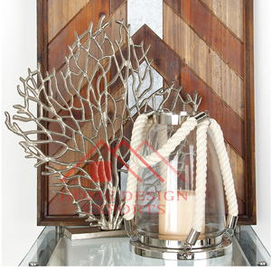 Decoración para sala de estar, escultura de árbol de aluminio y Metal superventas, escultura de mesa de árbol de Coral Interior moderno para el hogar - Product Image 2