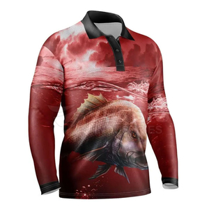 Vêtements de pêche avec logo personnalisé en gros Chemises de pêche pour hommes Chemises de pêche Vêtements de chasse de haute qualité - Product Image 2