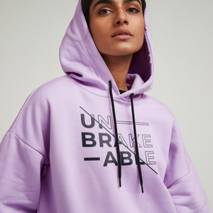 Sudadera de algodón de punto de lujo para mujer, jersey de gran tamaño suave y transpirable, insignia de logotipo personalizado con lentejuelas para marcas de moda - Product Image 4