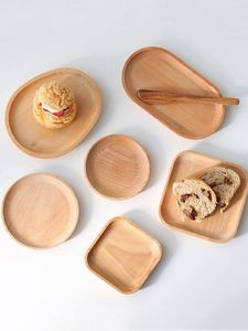 TABLE Assiette À Salade En Bois Plateau De Service Boîte De Pin Thème Amour Bateau Ovale Bonbons Biscuits Nourriture Fruits Décoration De La Maison Cadeau - Product Image 5