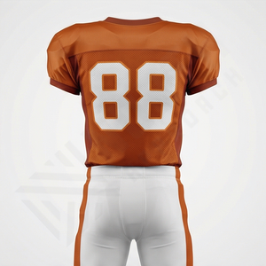 Nueva Camiseta de Fútbol Americano Personalizada de Alta Calidad, Conjunto de Uniforme de Talla Grande, Ropa Deportiva Profesional para Entrenamiento Atlético, 100% - Product Image 1