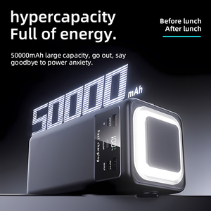 Large Capacity 30000 50000 Mah Power <strong>Bank</strong> PD 22.5W 50000mah <strong>Portable</strong> Laptop 30000mah Fast Charging PowerBank External <strong>Battery</strong>