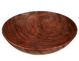 Mangomist ชามไม้ทำด้วยมือโค้งลึกสำหรับการแสดงบนโต๊ะและห้องครัวแบบคลาสสิก - Product Image 4