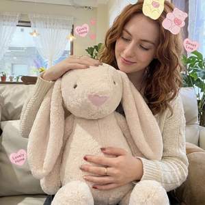 Aika <span class=keywords><strong>Lapin</strong></span> géant à oreilles tombantes, peluche super douce en coton PP, animal en peluche surdimensionné, <span class=keywords><strong>lapin</strong></span> moelleux, décoration de chambre d'enfant - Product Image 5