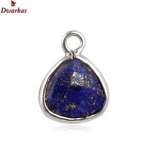 จี้เงินแท้ 925 ทำมือ ประดับด้วยหินเทอร์ควอยซ์สีน้ำเงินทองแดง สำหรับสร้อยคอ สร้อยข้อมือ พร้อมส่ง - Product Image 6