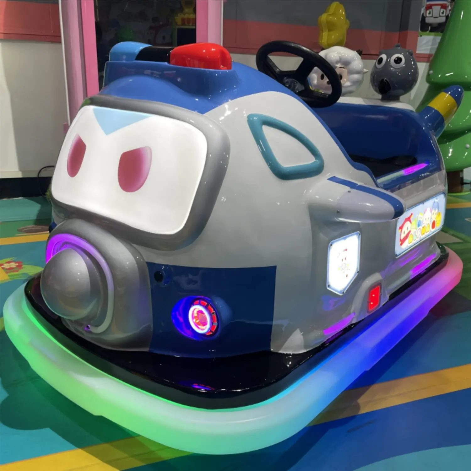 Goede Prijs Winkelcentrum Rijden Op Kinderen 24V Glasvezel Elektrische Motorfiets Botsauto Prinsen Auto